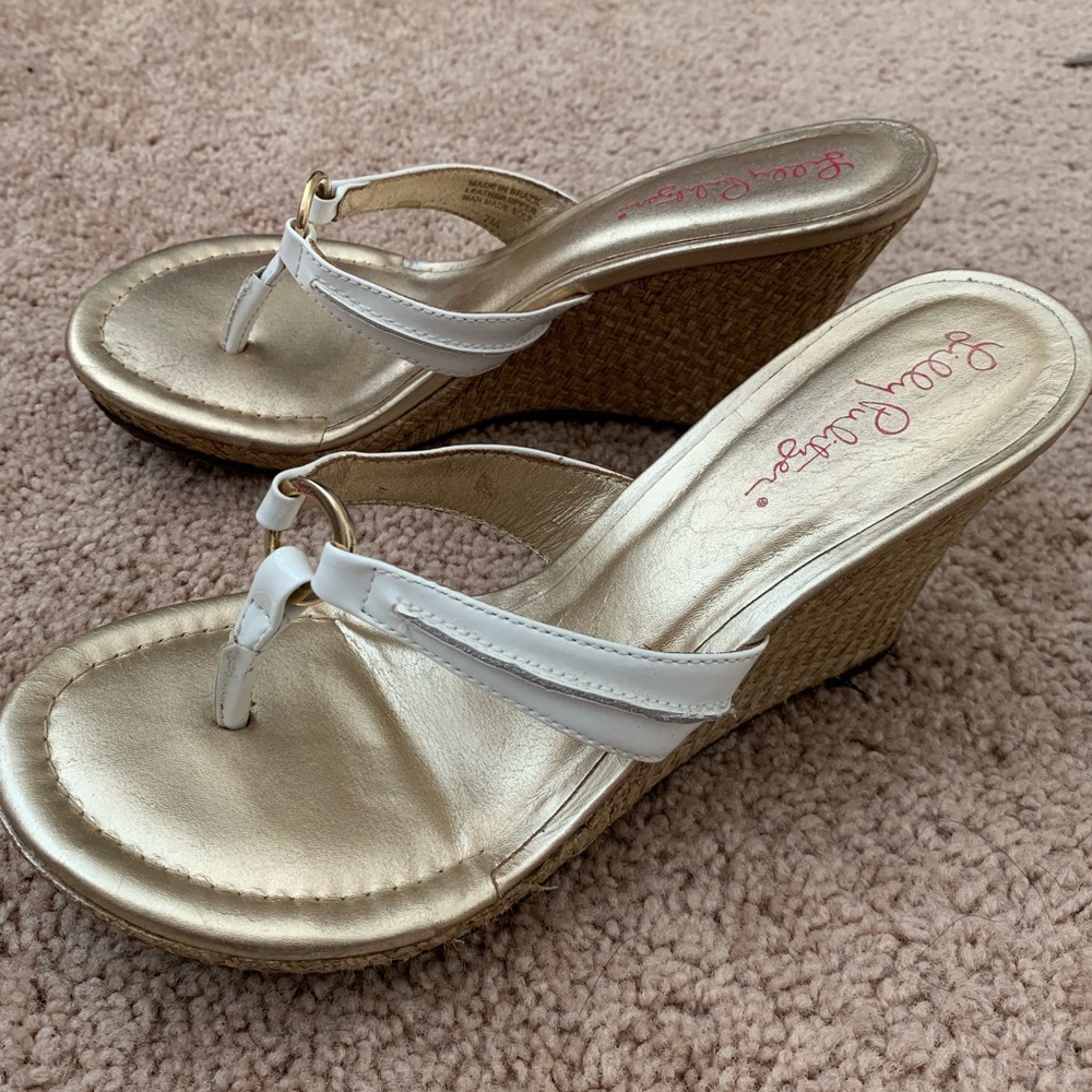 Lilly Pulitzer Wedge Sandals